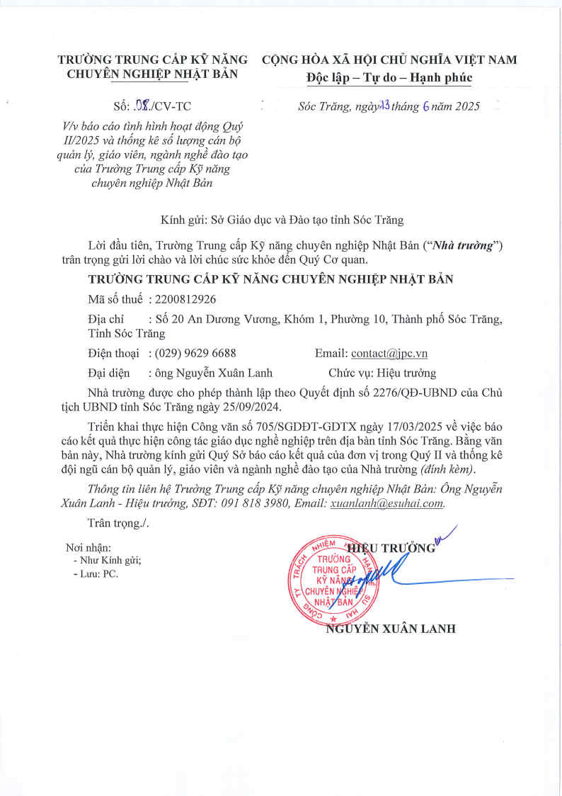 Trường trung cấp chuyên nghiệp Nhật Bản